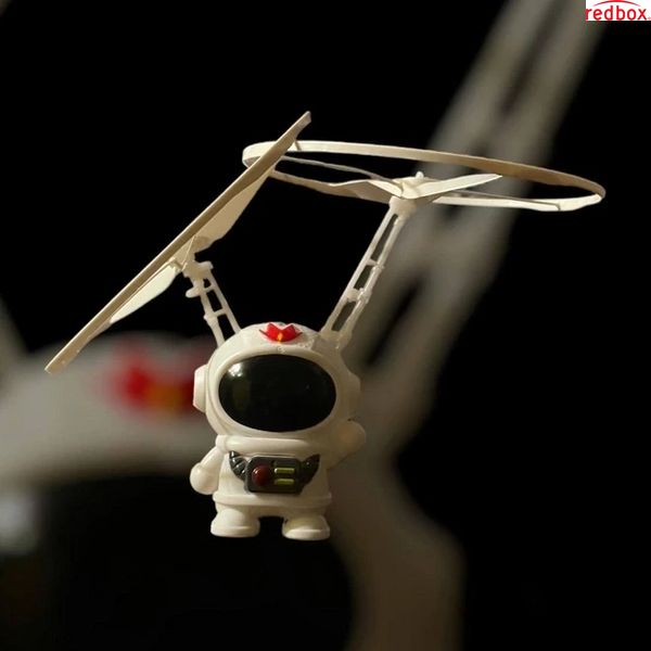Літальний "Космонавт", Електричний ударостійкий левітувальний спінер бумеранг запускулка з LED-підсвіткою, KOS2315 фото