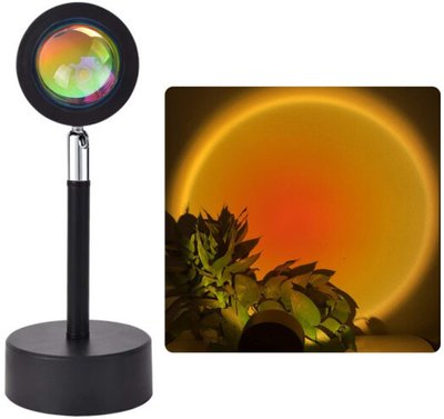 Проекційний світильник Sunset Lamp з ефектом заходу, світанку fm-23 fm-23 фото