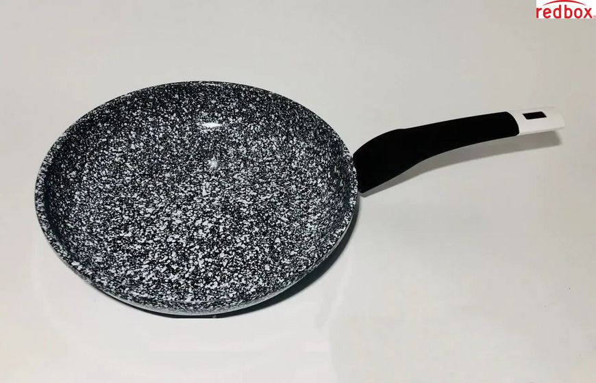 Сковорода 22 см світлий граніт UNIQUE UN-5103 ⁇ Антипригарна сковорода ⁇ Гранітна сковорода UN5103 фото