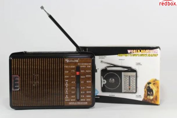 Радіоприймач Golon RX-608ACW AM/FM/TV/SW1-2 5-хвилиновий RX-608ACW фото