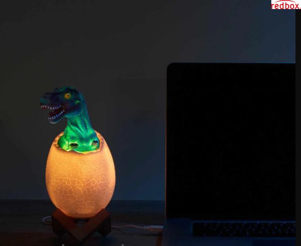 3D Лампа-нічник акумуляторний яйце Динозавра EL-543-12 EL-543-12 фото