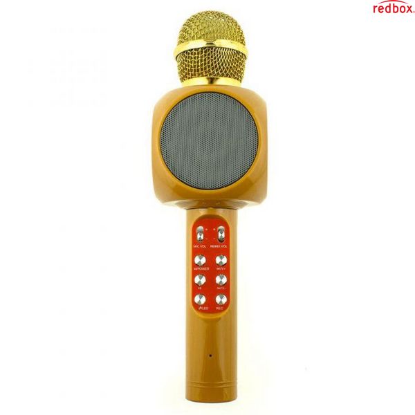 Бездротовий портативний мікрофон WSTER WS-1816 для караоке з підсвіткою Bluetooth 9054 фото