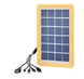 Зарядний пристрій EP-0902 із сонячною панеллю 5в1 6 V 3 W EP0902 фото 1