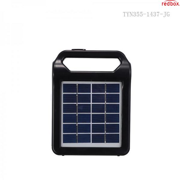 Ліхтар-Power Bank EP-036 радіо-блютуз із сонячною панеллю (2400mAh) EP036 фото