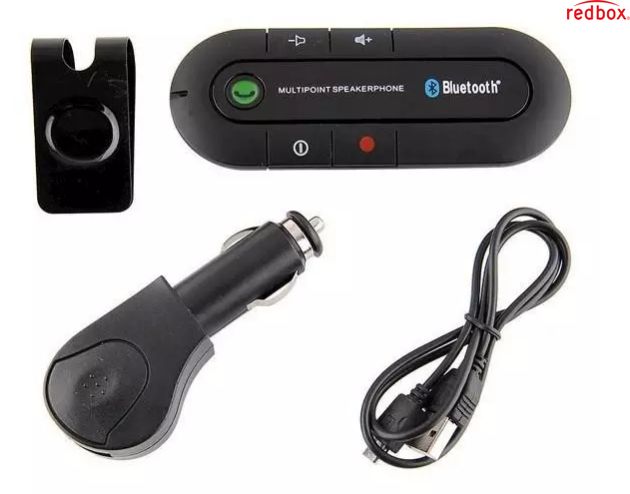 Автомобільний бездротовий динамік-гучномовець Bluetooth Hands Free kit HB 505-BT (спікерфон) 9320 фото