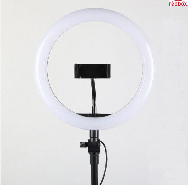 Кільцева світлодіодна Led лампа для блогера селфи фотографа візажиста D 26 см Ring Ring26 фото