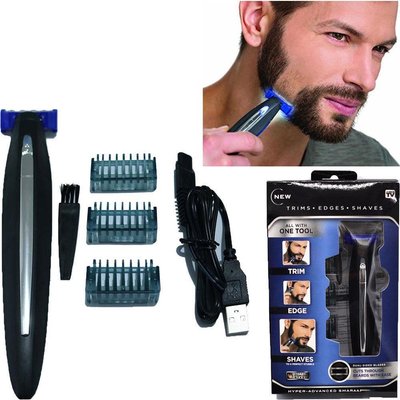 Тример- бритва для чоловіків Micro Touch Solo, чоловіча машинка для стриження волосся 3811297 фото