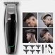 Акумуляторна перукарня машинка для стриження волосся й бороди VGR V030 п'ятьма насадками UKG V030 фото 1