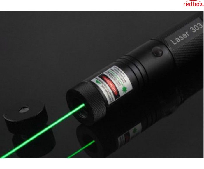 Лазерна указка зелений лазер Laser 303 green з насадкою 3811175 фото