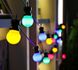 Вулична гірлянда Лампочки Кулі, різнобарвні, 10 шт. водонепроникні 5 м SF105 фото 1