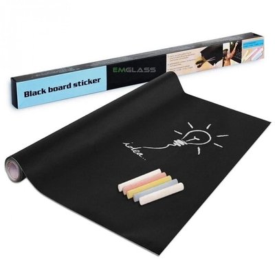 Самоклейна плівка для малювання крейдою Black Board Sticker 60х100 см BR6010 фото