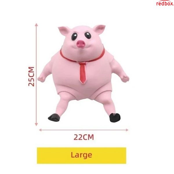 Антистрес іграшка "Еластична свиня" Сквіш 15 см PIG25 фото