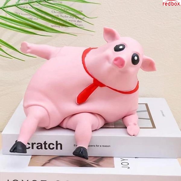 Антистрес іграшка "Еластична свиня" Сквіш 15 см PIG25 фото