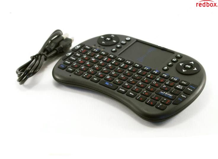 Бездротова мініклавіатура i8 для смарт ТВ/ПК/планшетів ⁇ KEYBOARD 3811184 фото