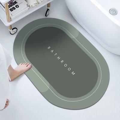 Килимок для ванної кімнати вологопоглинальний Memos для ванної 40х60 см MEMO406 фото