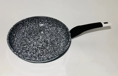 Сковорода 20 см світлий граніт UNIQUE UN-5102 ⁇ Антипригарна сковорода ⁇ Гранітна сковорода UN5102 фото