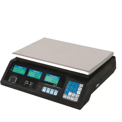 Цифрові електронні ваги 30 кг із принтером для супермаркету, ваги для етикеток штрих-кодів TS802 фото
