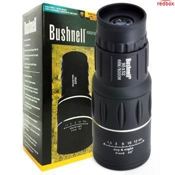 Монокуляр Bushnell 16x52 PowerView монокль, Бушнел, підзорна труба з чохлом 3811154 фото