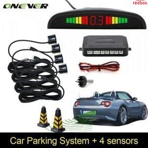 Паркувальна система на 4 датчики паркування паркінг Assistant Parking Sensor Black 400006 фото
