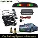 Паркувальна система на 4 датчики паркування паркінг Assistant Parking Sensor Black 400006 фото 5