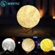 Нічник 3D світильник місяць Moon Touch Control 15 см, 5 режимів 4009547 фото 1