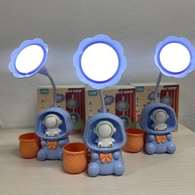 Дитяча настільна акумуляторна LED-лампа 3in1 Rabbit BLUE RAB31 фото