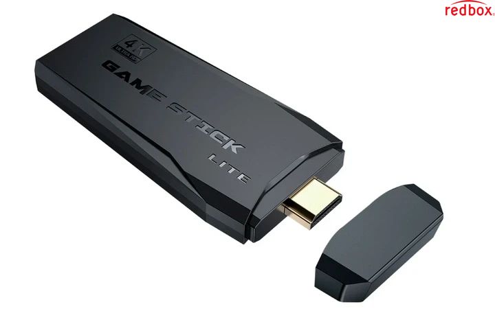 Ігрова приставка M8 64 gb Mini Game Stick 4K HDMI + 2 бездротові джойстики, консоль для телевізора M864 фото