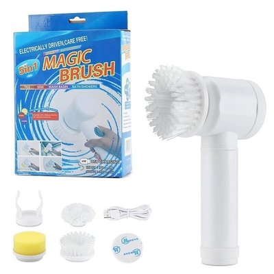 Електрична щітка для миття посуду ванної раковини Magic Brush RD170 фото